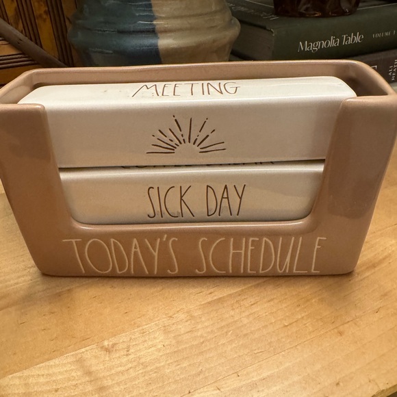 Rae Dunn Ceramic Perpetual Calendar - Picture 2 of 14